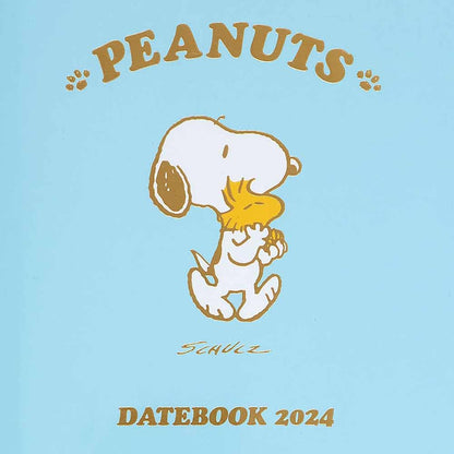 Sanrio Snoopy 2024 A5 Date Book Japan 703265- Japan Figure Store - #1 Bring To You The Best Japanese Goods