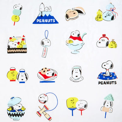 SANRIO Bath Towel Snoopy Japanese Style Design- Japan Figure Store - #1 Bring To You The Best Japanese Goods