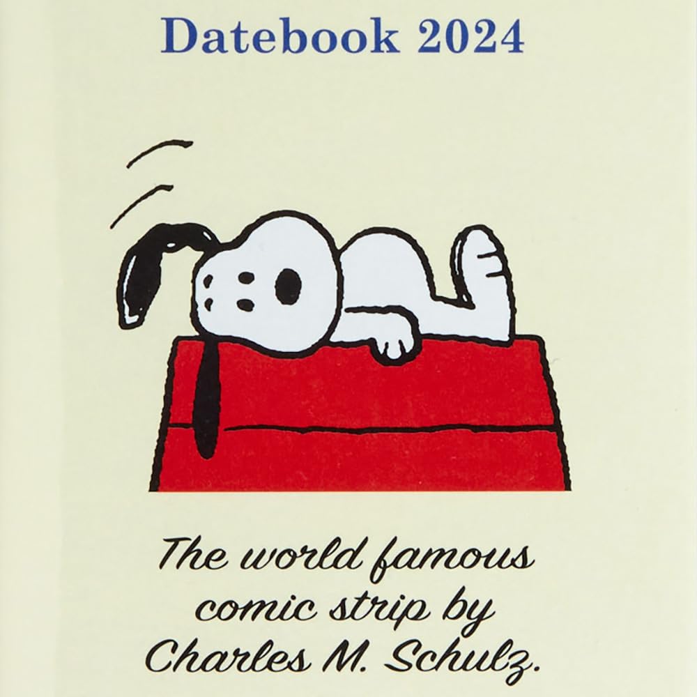 Sanrio Snoopy Pocket Date Book 2024 Japan 702803- Japan Figure Store - #1 Bring To You The Best Japanese Goods