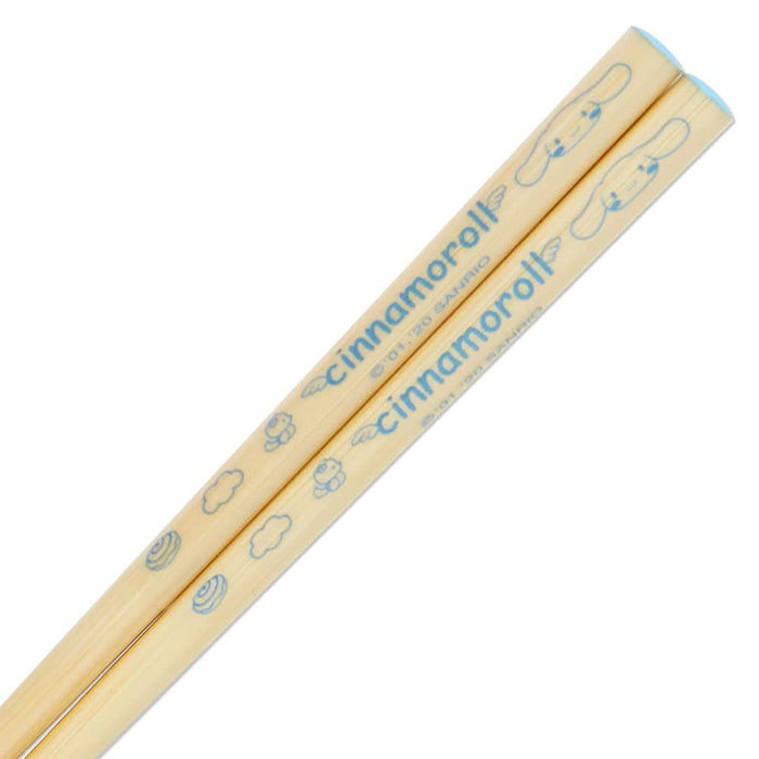 Sanrio 3-Piece Spoon Fork Chopsticks Set For Kids W/Name Sticker | Japan Made | Cinnamoroll 879002- Japan Figure Store - #1 Bring To You The Best Japanese Goods