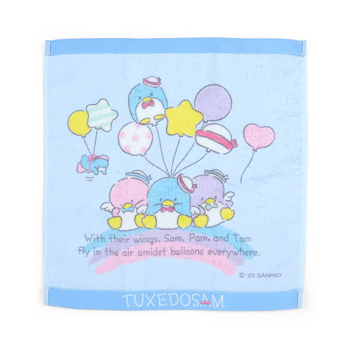 Sanrio Tuxedo Sam Balloon Dream Hand Towel 428060- Japan Figure Store - #1 Bring To You The Best Japanese Goods