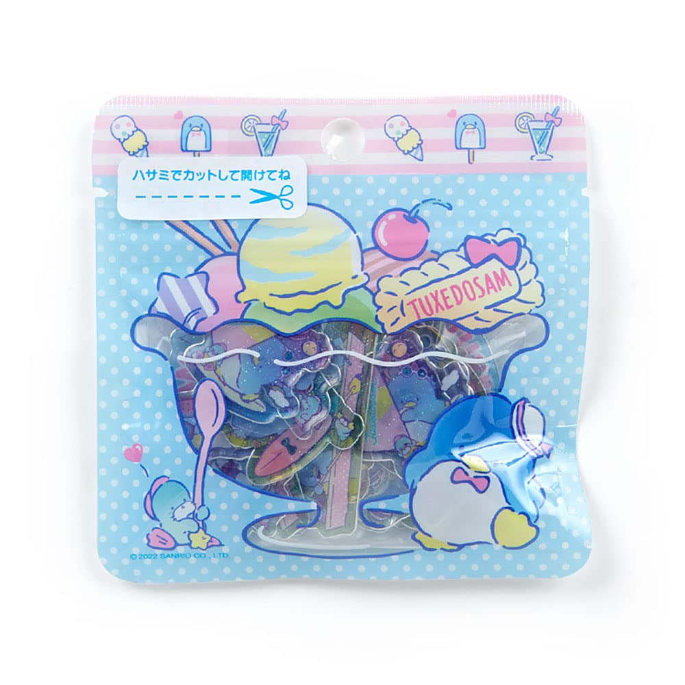 SANRIO Summer Sticker Pack Clear Tuxedo Sam- Japan Figure Store - #1 Bring To You The Best Japanese Goods