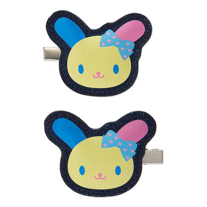 Sanrio Usahana Hair Clip Set 948870 Heisei Character Ribbon- Japan Figure Store - #1 Bring To You The Best Japanese Goods