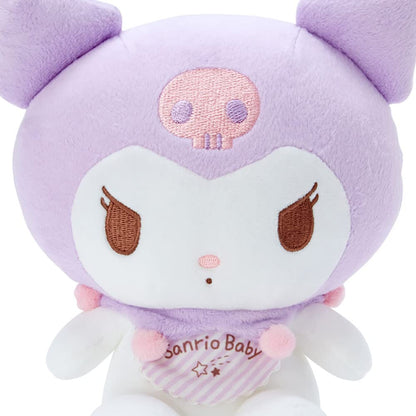 Sanrio Kuromi 17.5x12x19.5cm Washable Plush Toy Ideal Baby Gift- Japan Figure Store - #1 Bring To You The Best Japanese Goods