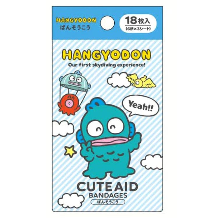 Santan Hangyodon Bandage 2 322488 Sanrio Adhesive Plaster 18Pcs Kids Scratch Tape Japan- Japan Figure Store - #1 Bring To You The Best Japanese Goods