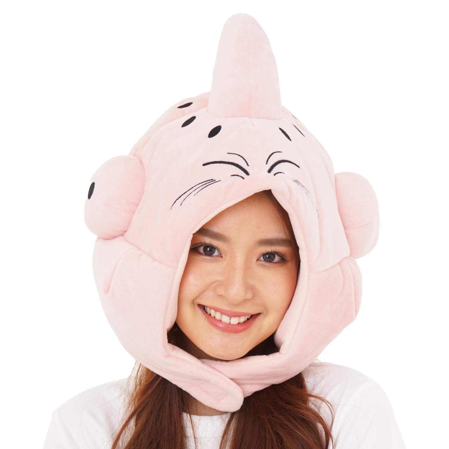 Sazac Fleece Kigurumi Cap Majin Buu Adult OSFM- Japan Figure Store - #1 Bring To You The Best Japanese Goods