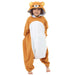 Sazac Fleece Kigurumi Rilakkuma 130 Rax033H Kids- Japan Figure Store - #1 Bring To You The Best Japanese Goods