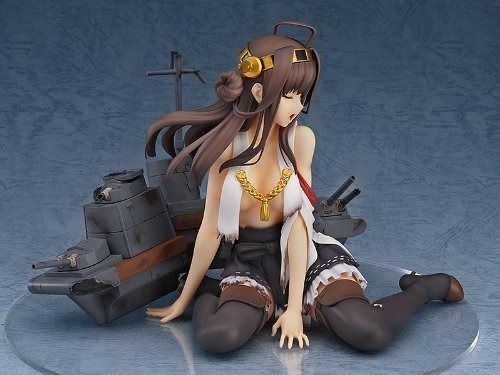 Scale Figure Kantai Collection -kancolle- Kongo Half-damage Ver. 1/8 Max Factory- Japan Figure Store - #1 Bring To You The Best Japanese Goods