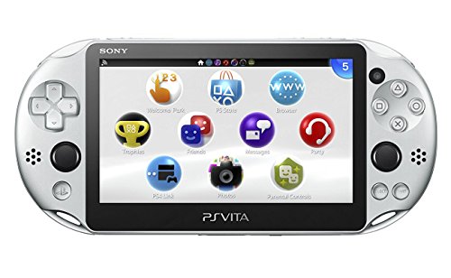 Sce Sony Computer Entertainment Inc. Playstation Vita Ps Vita Silver Wifi Pch2000Za25 Playstation Japanese - New Japan Figure 4948872414326
