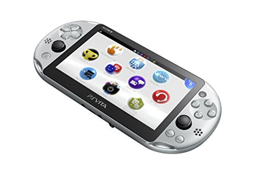 Sce Sony Computer Entertainment Inc. Playstation Vita Ps Vita Silver Wifi Pch2000Za25 Playstation Japanese - New Japan Figure 4948872414326 5