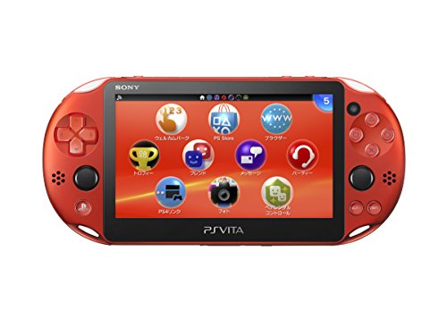 Sce Sony Computer Entertainment Inc. Playstation Vita Sony Ps Vita Metallic Red Wifi Pch2000Za26 Playstation Japanese New