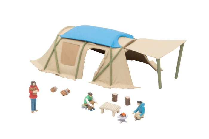 TOMYTEC - - Komono 130 Camping Set - N Scale- Japan Figure Store - #1 Bring To You The Best Japanese Goods