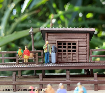 TOMYTEC - - Ningen 134 Model People 'Passenger A' -Holidays- - N Scale- Japan Figure Store - #1 Bring To You The Best Japanese Goods