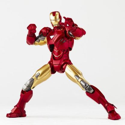 KAIYODO Sci-Fi Revoltech 024 Iron Man Mark Vi Figure- Japan Figure Store - #1 Bring To You The Best Japanese Goods