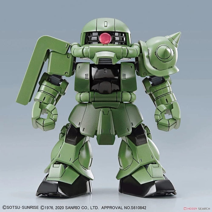 BANDAI Sd Gundam Cross Silhouette Hello Kitty/ Zaku Ii Plastic Model- Japan Figure Store - #1 Bring To You The Best Japanese Goods
