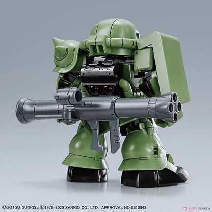 BANDAI Sd Gundam Cross Silhouette Hello Kitty/ Zaku Ii Plastic Model- Japan Figure Store - #1 Bring To You The Best Japanese Goods