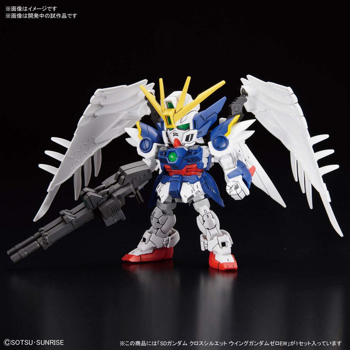 BANDAI Sd Gundam Cross Silhouette 13 Wing Gundam Zero Ew Non-Scale- Japan Figure Store - #1 Bring To You The Best Japanese Goods