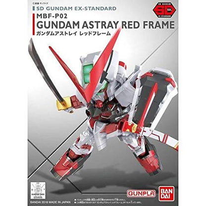 BANDAI Sd Gundam Ex-Standard Gundam Astray Red Frame Non Scale Kit- Japan Figure Store - #1 Bring To You The Best Japanese Goods