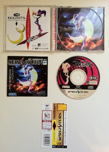 Sega Nights For Sega Saturn - Used Japan Figure 4974365090463 1