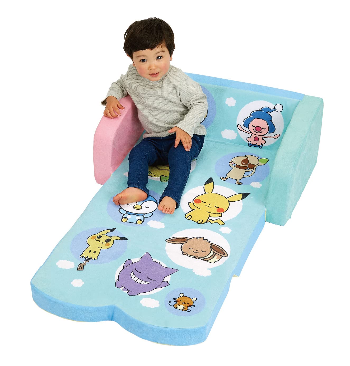 Sega Toys Monpoke Pikachu 2Way Sofa Bed- Japan Figure Store - #1 Bring To You The Best Japanese Goods