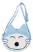 Sekiguchi Pikino Neko 11 Inch Blue 2Way Pouch – Versatile Storage Solution- Japan Figure Store - #1 Bring To You The Best Japanese Goods