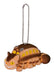 Sekiguchi Ghibli Flocking Keychain Nekobus- Japan Figure Store - #1 Bring To You The Best Japanese Goods