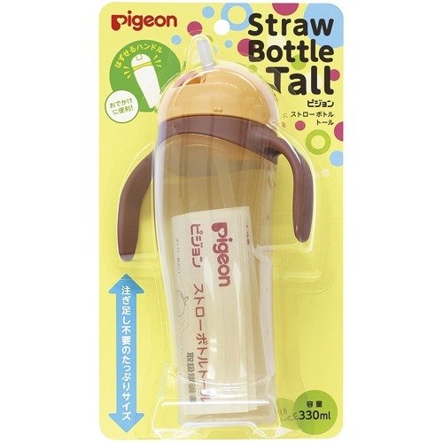 Pigeon 10-Pack 330Ml Yellow Straw Bottle - Made In Japan- Japan Figure Store - #1 Bring To You The Best Japanese Goods