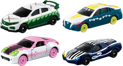 Takara Tomy Demon Slayer Tomica Vol.3: Miya Mitsuri Obanai Tengen Set of 4- Japan Figure Store - #1 Bring To You The Best Japanese Goods