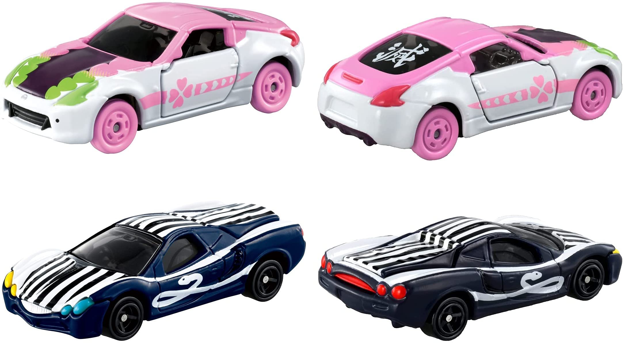 Takara Tomy Demon Slayer Tomica Vol.3: Miya Mitsuri Obanai Tengen Set of 4- Japan Figure Store - #1 Bring To You The Best Japanese Goods