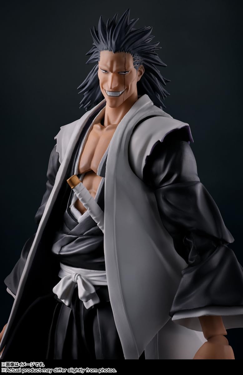 Bandai Spirits SH Figuarts Bleach Kenpachi Zaraki 170mm PVC ABS Figure- Japan Figure Store - #1 Bring To You The Best Japanese Goods