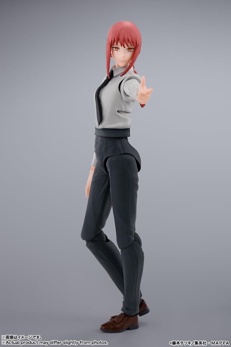 Bandai Spirits Sh Figuarts Chainsaw Man Makima 140mm PVC ABS Cloth Figure- Japan Figure Store - #1 Bring To You The Best Japanese Goods