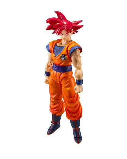 Sh Figuarts Dragon Ball Super SSG Goku | Bandai Spirits | 140mm PVC Figure- Japan Figure Store - #1 Bring To You The Best Japanese Goods
