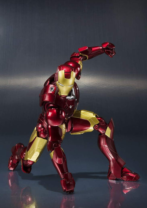 Bandai Spirits SH Figuarts Iron Man Mark 3 Figure (155mm ABS PVC Diecast)- Japan Figure Store - #1 Bring To You The Best Japanese Goods