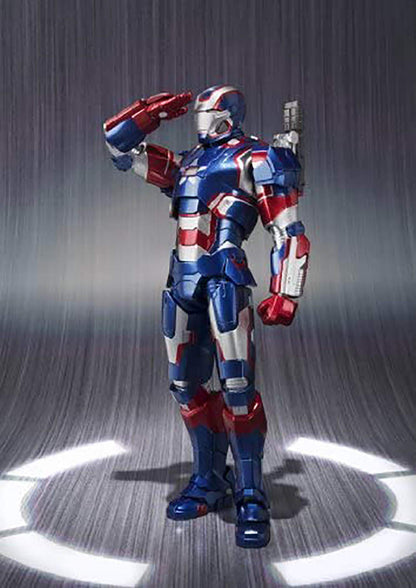 Bandai Spirits SH Figuarts Iron Patriot 160mm PVC/ABS/Die-Cast Figure- Japan Figure Store - #1 Bring To You The Best Japanese Goods