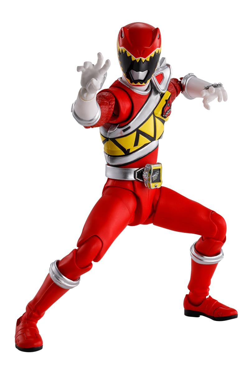 Bandai Spirits Sh Figuarts Kyoryuger Kyoryu Red 145mm ABS PVC Figure- Japan Figure Store - #1 Bring To You The Best Japanese Goods