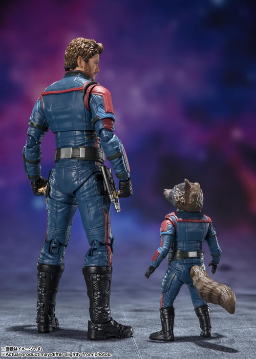 Bandai Spirits Star Lord & Rocket Raccoon Action Figures Guardians of the Galaxy Vol. 3 PVC & ABS- Japan Figure Store - #1 Bring To You The Best Japanese Goods