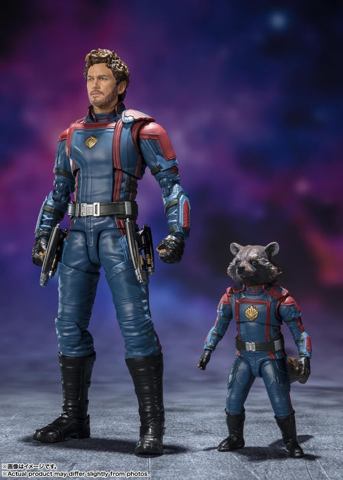 Bandai Spirits Star Lord & Rocket Raccoon Action Figures Guardians of the Galaxy Vol. 3 PVC & ABS- Japan Figure Store - #1 Bring To You The Best Japanese Goods