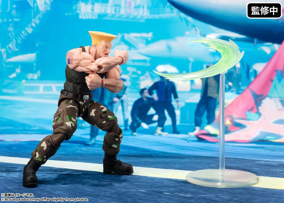 Bandai Spirits SH Figuarts Street Fighter Guile Outfit 2 160mm ABS PVC Figure- Japan Figure Store - #1 Bring To You The Best Japanese Goods