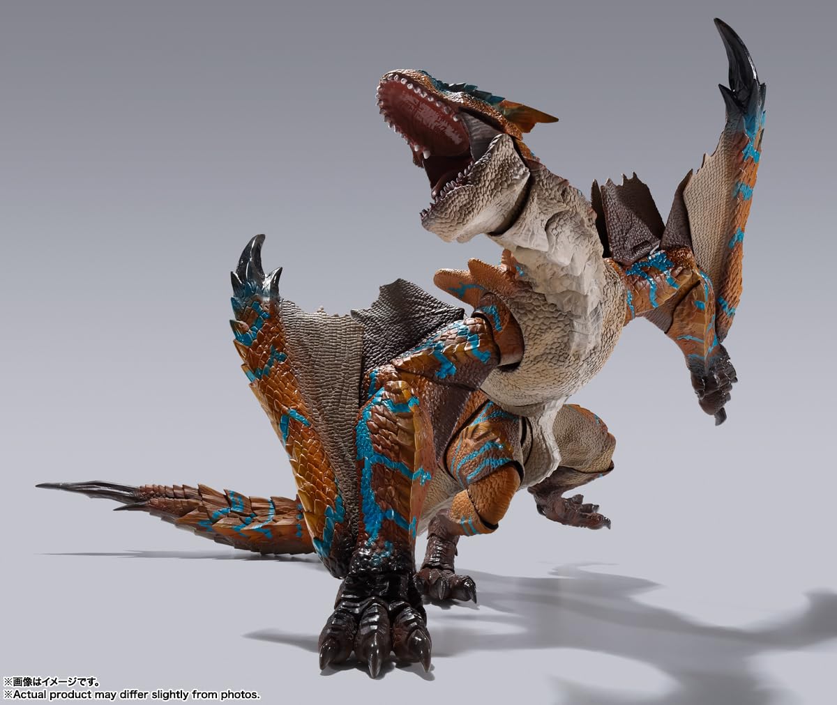 Bandai Spirits Sh Monster Arts Monster Hunter Rise Tigrex 300Mm Pvc Abs Figure Japan- Japan Figure Store - #1 Bring To You The Best Japanese Goods
