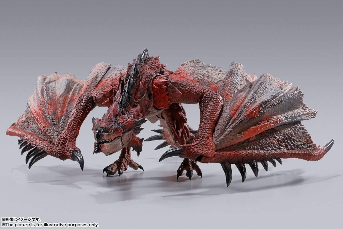 Sh Monster Arts Monster Hunter World: Iceborn Rathalos About 400Mm Abs Pvc Painted Movable Figure- Japan Figure Store - #1 Bring To You The Best Japanese Goods