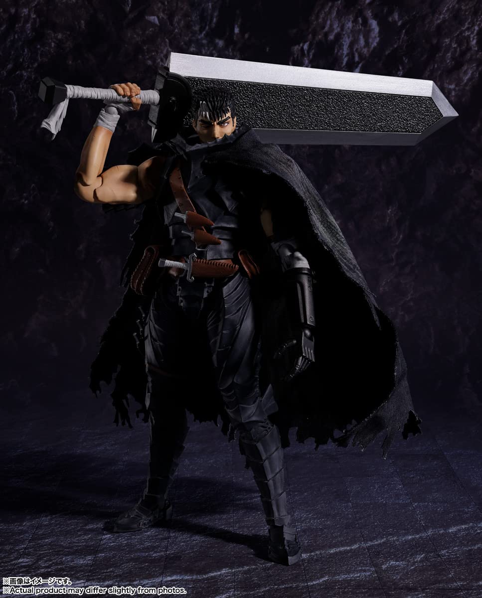 Bandai Spirits Shfiguarts Berserk Guts Berserker Armor Japan Action Figure 160Mm Abs Pvc Cloth- Japan Figure Store - #1 Bring To You The Best Japanese Goods