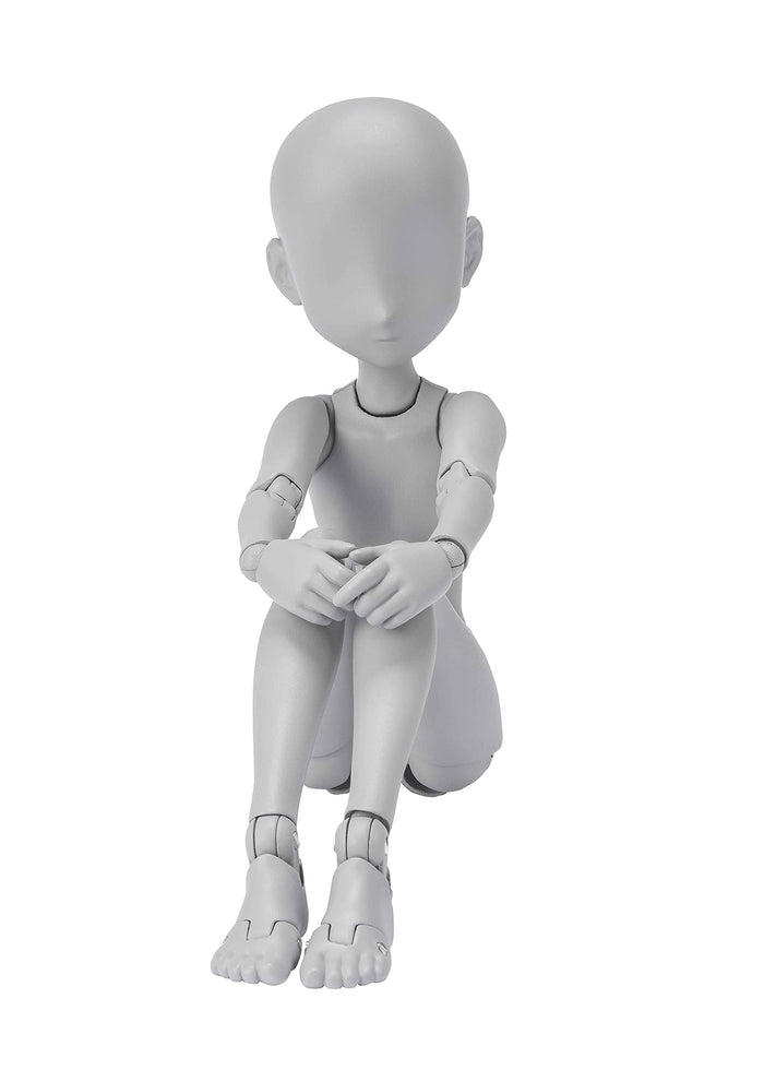 BANDAI S.H. Figuarts Body-Chan -Sugimori Ken- Edition Dx Set Figure Gray Color Ver.- Japan Figure Store - #1 Bring To You The Best Japanese Goods