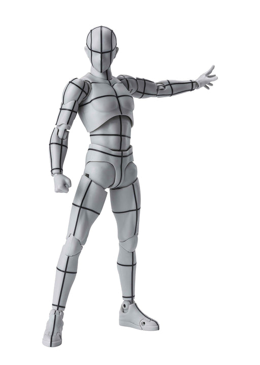 Shfiguarts Body-Kun -Wire Frame- (Gray Color Ver.) Approximately 150Mm Pvc Abs Pre-Painted Movable Figure- Japan Figure Store - #1 Bring To You The Best Japanese Goods