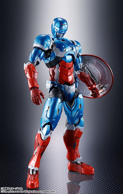 BANDAI S.H. Figuarts Captain America Figure Avengers: Tech-On- Japan Figure Store - #1 Bring To You The Best Japanese Goods