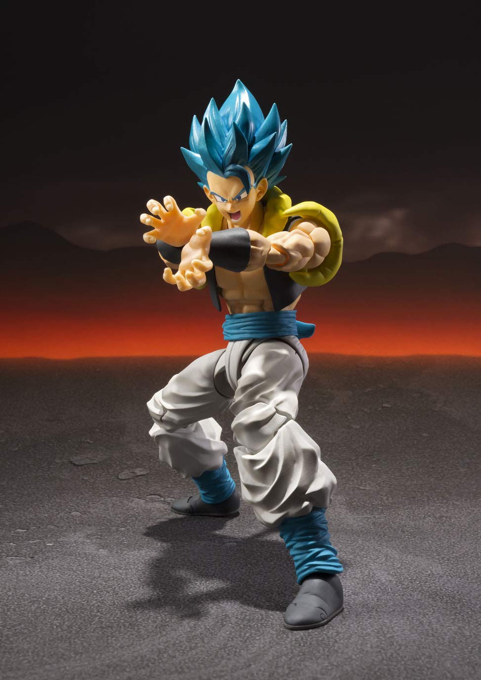 BANDAI - S.H. Figuarts Super Saiyan Blue Gogeta Figure - Dragon Ball Super: Broly- Japan Figure Store - #1 Bring To You The Best Japanese Goods
