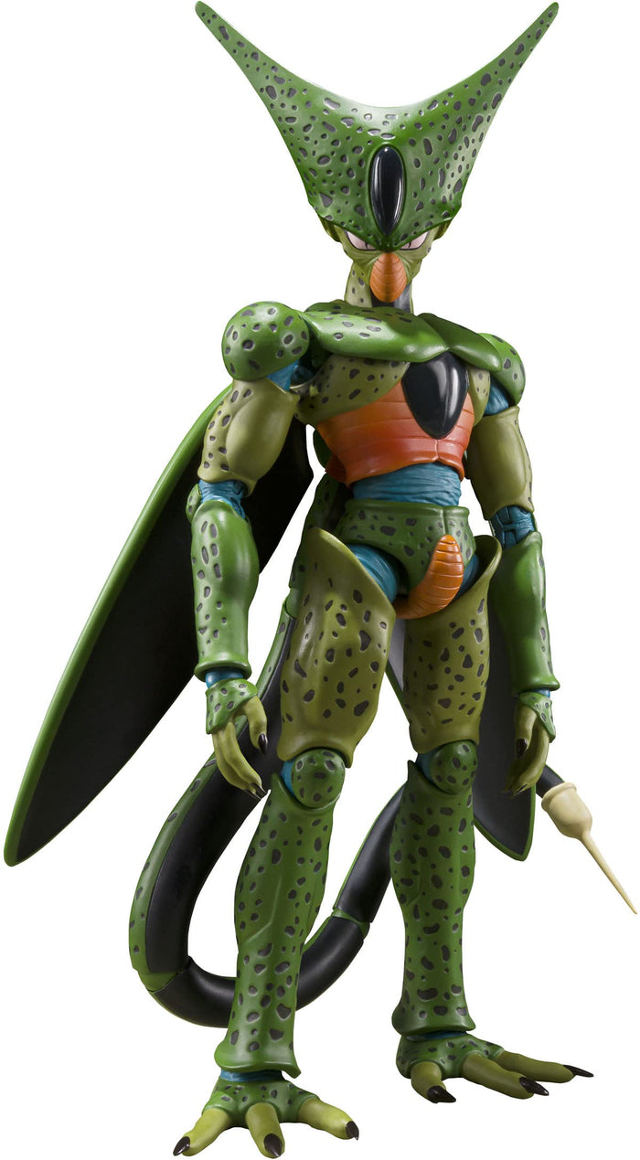BANDAI - S.H.Figuarts Cell First Form Figure - Dragon Ball Z- Japan Figure Store - #1 Bring To You The Best Japanese Goods