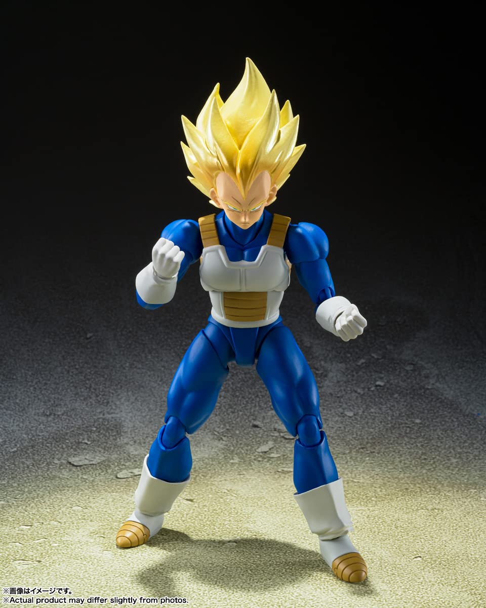 Bandai S.H.Figuarts Super Saiyan Vegeta Awakening Super Saiyan Blood Figure Dragon Ball Z- Japan Figure Store - #1 Bring To You The Best Japanese Goods