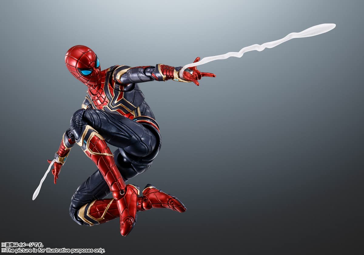 Bandai Spirits Sh Figuarts Spider-Man: No Way Home Iron Spider 145mm Pre-Painted Movable Figure- Japan Figure Store - #1 Bring To You The Best Japanese Goods