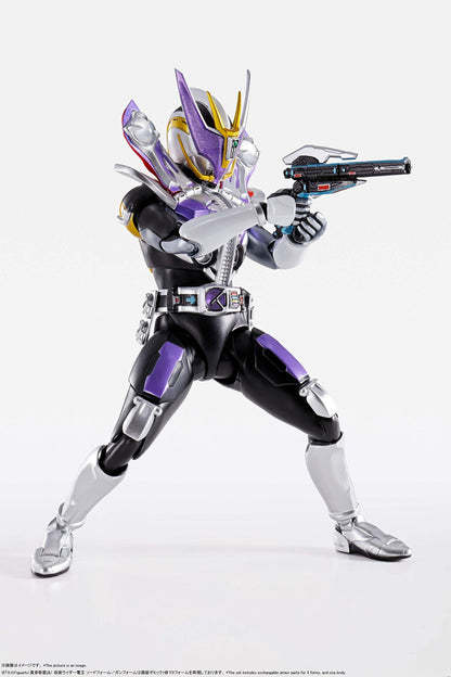 Shfiguarts Kamen Rider Den-O Sword Form/Gun Form (True Bone Carving Method) Approx. 145Mm Abs Pvc Painted Movable Figure- Japan Figure Store - #1 Bring To You The Best Japanese Goods