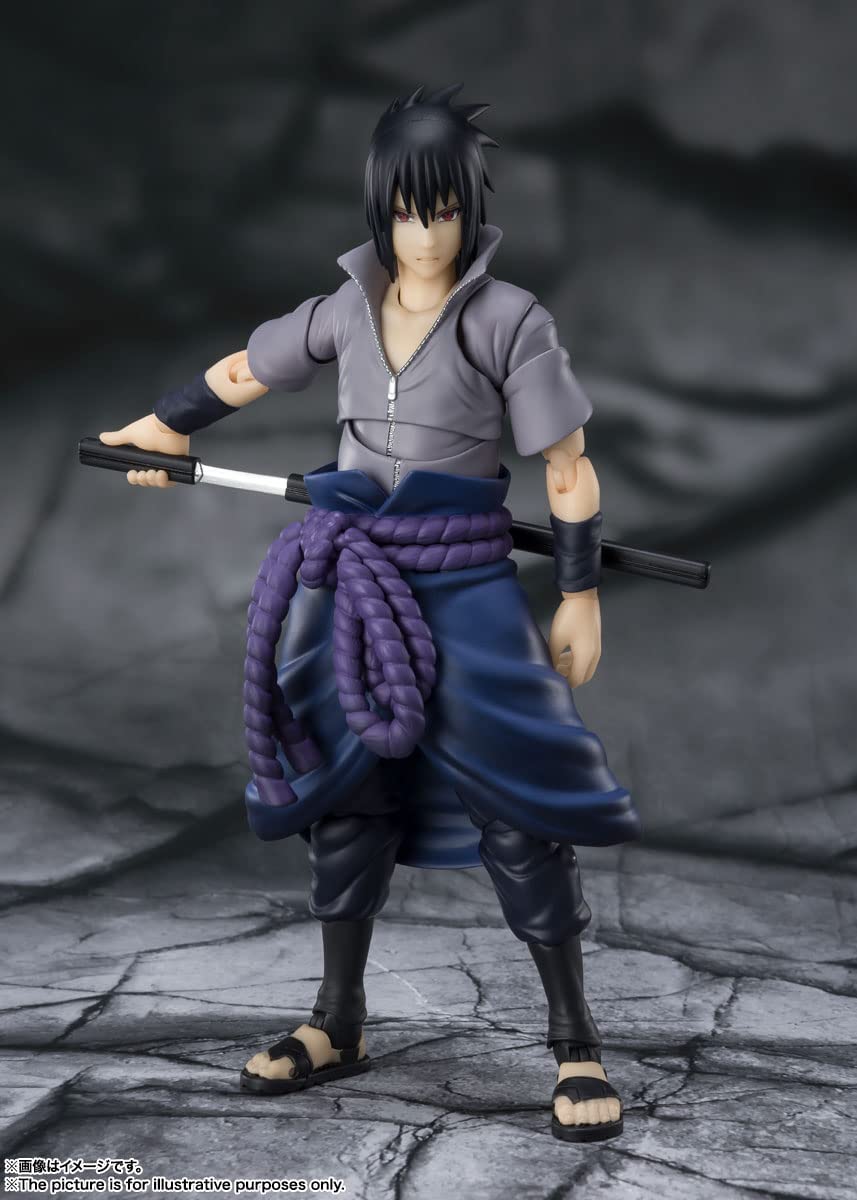 BANDAI S.H. Figuarts Sasuke Uchiha Figure Naruto: Shippuuden- Japan Figure Store - #1 Bring To You The Best Japanese Goods